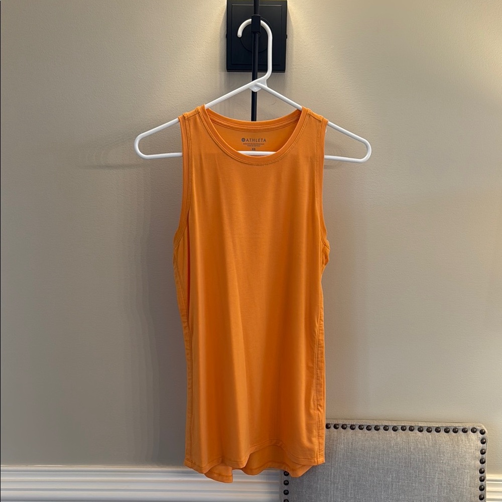 Athleta Orange Women's Tank Top